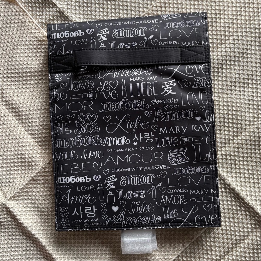 Mary Kay Love Script Cosmetic Pouch
